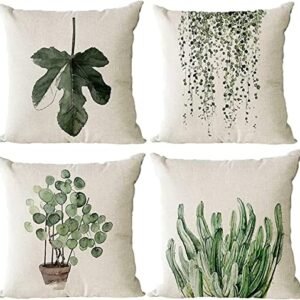 Plant Pattern Cushion