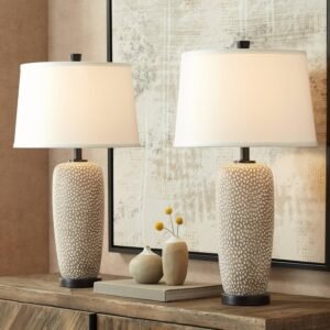 Tall Modern Coastal Table Lamps