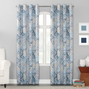 Medallion Print curtains