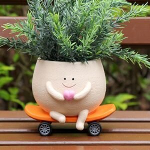 face planter pot