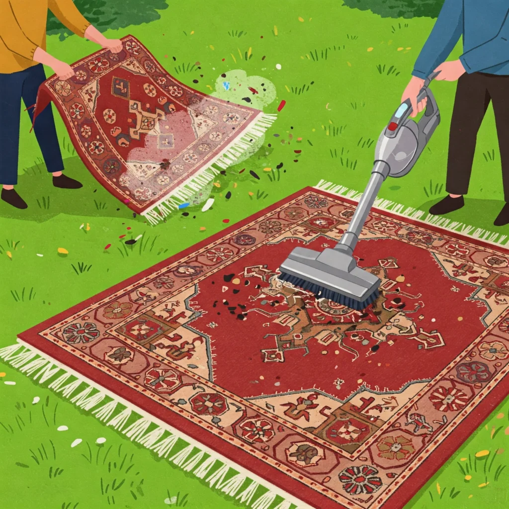 how to clean your rugs