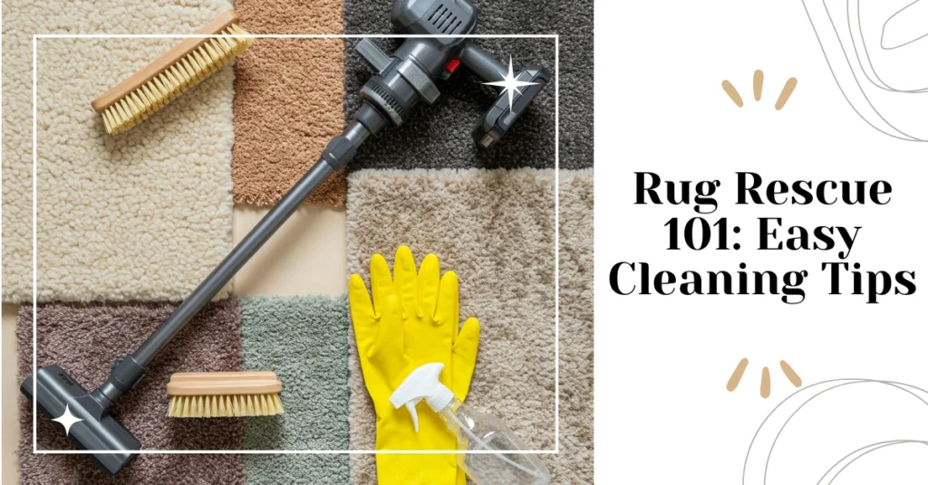 how to clean your rugs